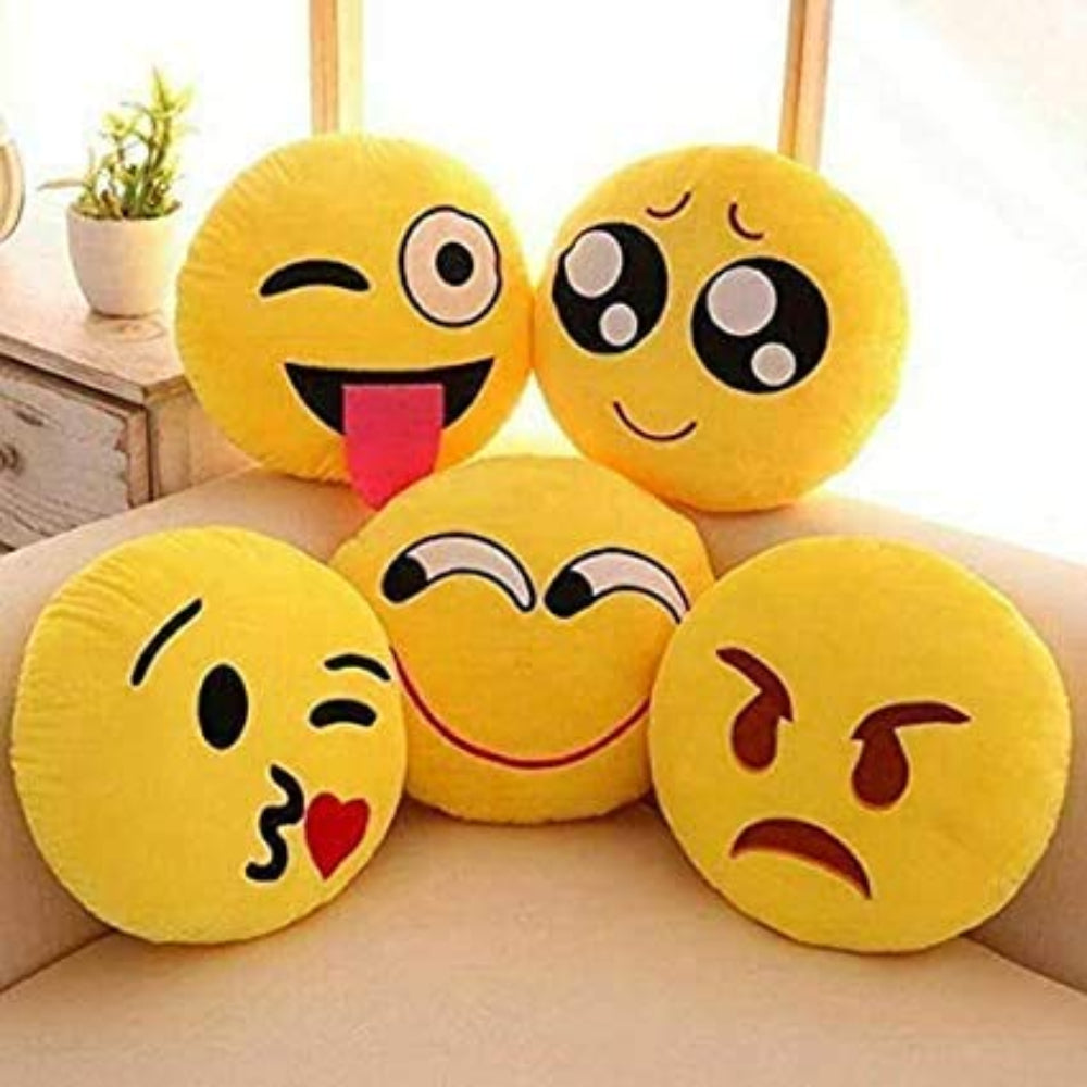 Emoji Smiley Cushion